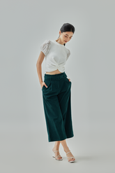 Andreana Corduroy Cropped Pants